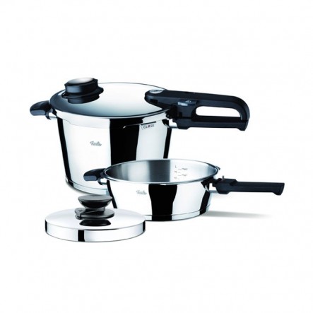 Fissler Σετ 2 τεμαχίων Quattro Vitavit Premium 8+4L 62070111090 