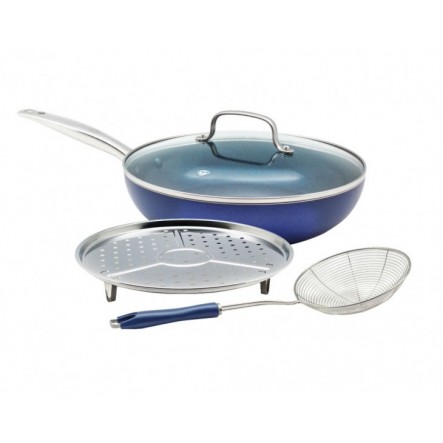 Fissler Tηγάνι Με Καπάκι Blue Diamond CC002251