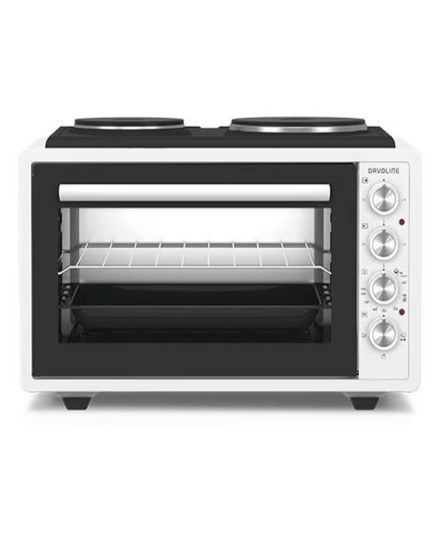 Davoline Φουρνάκι με εστίες URBAN CHEF 3702 BL / WH