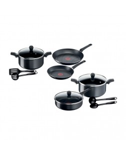 Tefal Σετ Μαγειρικά Σκεύη Cook+Clean 12τμχ B2999083