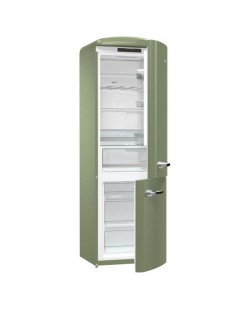 Gorenje Ελεύθερος Ψυγειοκαταψύκτης RETRO 195 ONRK193OL Olive