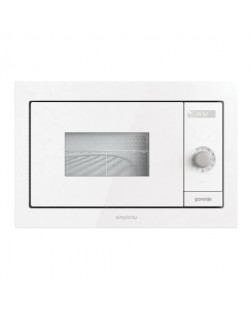 Gorenje Εντοιχιζόμενος Φούρνος Μικροκυμάτων BM235SYW Λευκός