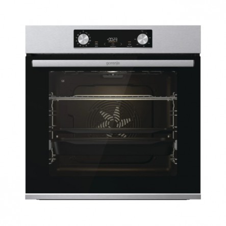 Gorenje Εντοιχιζόμενος Φούρνος BPS6737E14X Inox PYRO