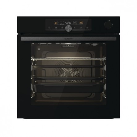 Gorenje Εντοιχιζόμενος Φούρνος Ατμού BSA6747A04BGWI Μαύρος