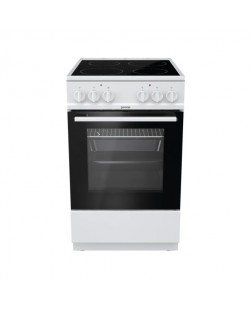 Gorenje Ελεύθερη Κεραμική Κουζίνα 50cm EC5111WG Λευκή