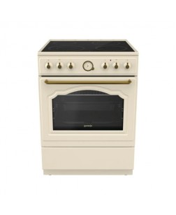 Gorenje Ελεύθερη Κουζίνα Κεραμική Classico ECS6250CLI Μπεζ 