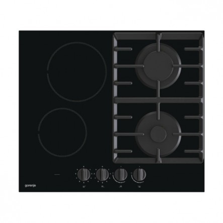 Gorenje Εντοιχιζόμενη Κεραμική Εστία 2+2 GCE691BSC Μαύρη