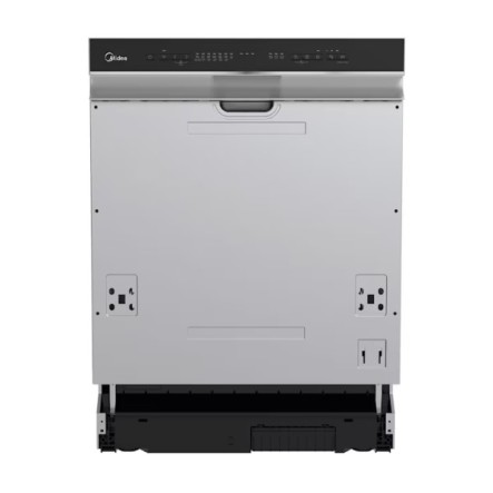 Midea Ημι-Εντοιχιζόμενο Πλυντήριο Πιάτων 60εκ MDWES1433DB-W