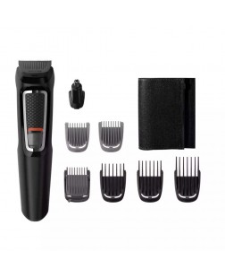 Philips MultiGroom Series 3000 Κοπτική μηχανή 8 σε 1 για πρόσωπο - μαλλιά  MG3730/15