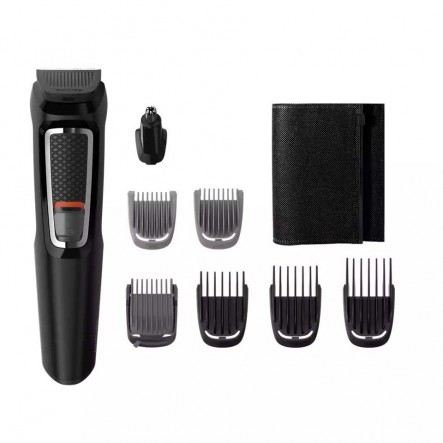 Philips MultiGroom Series 3000 Κοπτική μηχανή 8 σε 1 για πρόσωπο - μαλλιά  MG3730/15