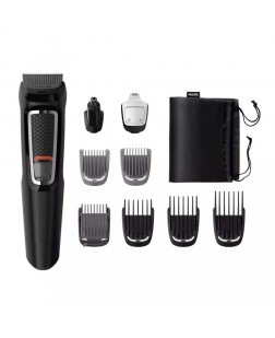 Philips MultiGroom Series 3000 Κοπτική μηχανή 9 σε 1 για πρόσωπο - μαλλιά  MG3740/15